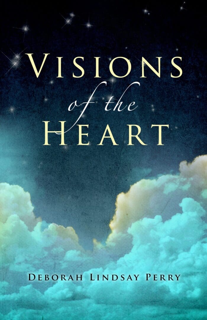 A book cover with the title of visions of the heart.